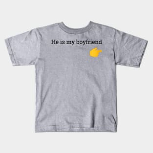 boyfriend couple Kids T-Shirt